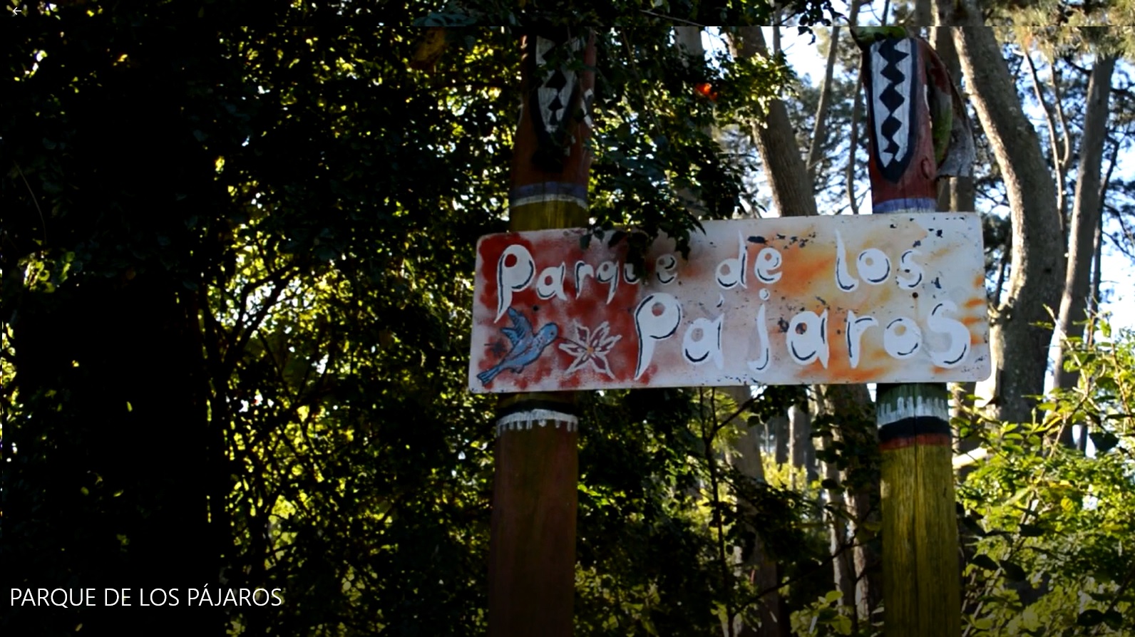 PARQUE DE LOS PÁJAROS, MARINDIA SUR